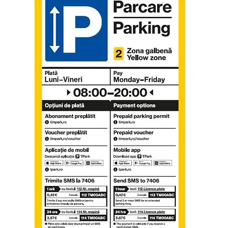 Balcescu Self Check-in Lägenhet *